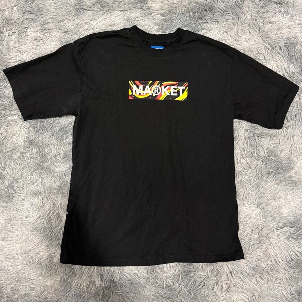 Market Shirt mens large Black